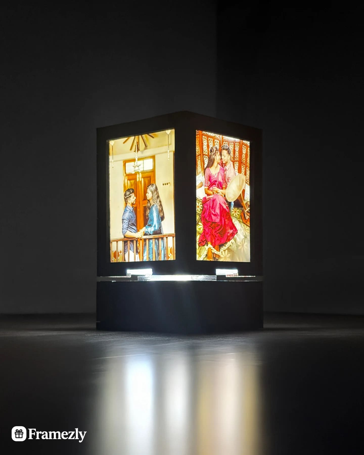 Rotating Photo Lamp